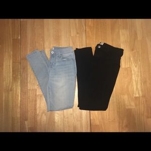 Bundle Lot 2 Stretch Skinny Jeggings & Ponte Pants